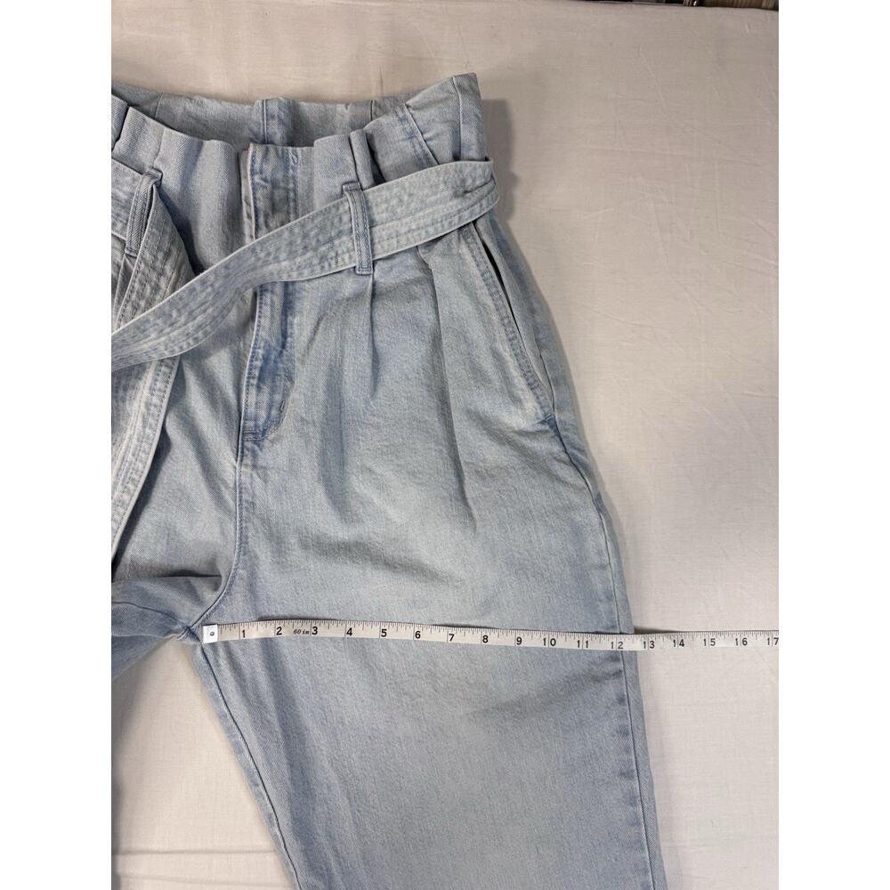 A New Day - Blue Denim Jeans With Belt - Size 10 (Altered) See Measurements - Picture 7 of 10